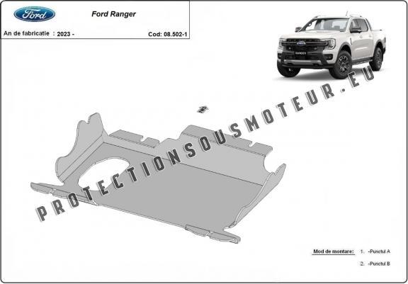 Protection Sous Moteur Ford Ranger