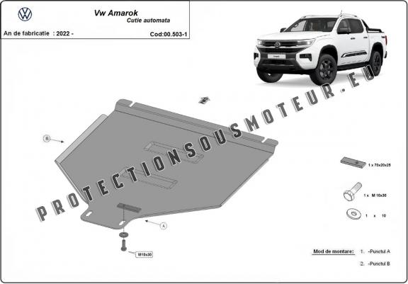 Protection de la boîte de vitesse automatique Volkswagen Amarok