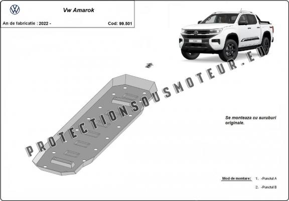 Protection de réservoir Volkswagen Amarok