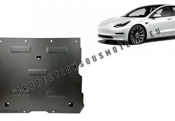 Protection sous moteur électrique avant pour Tesla Model 3 AWD