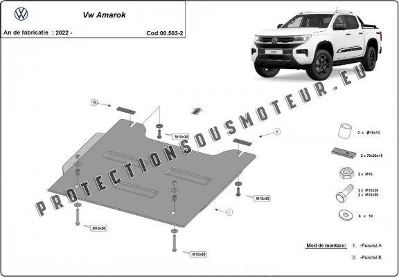 Protection de la boîte de transfert Volkswagen Amarok