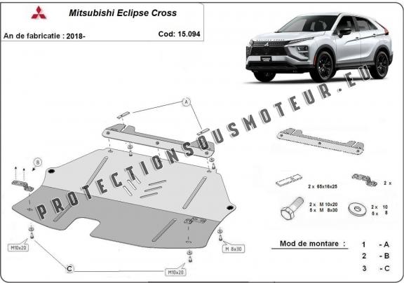 Protection sous moteur et de la boîte de vitesse Mitsubishi Eclipse Cross