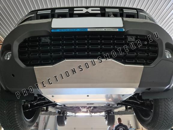 Protection sous moteur et de la boîte de vitesse Dacia Duster Aluminium- 4x4