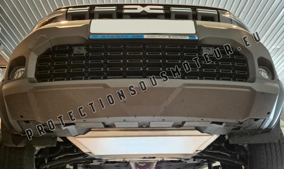 Protection sous moteur et de la boîte de vitesse Dacia Duster Aluminium - 4x2