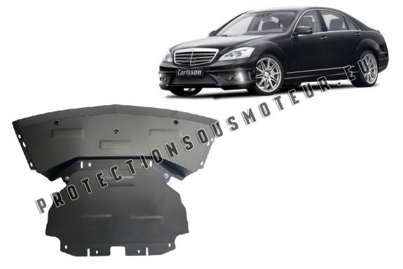 Protection sous moteur et de la boîte de vitesse Mercedes S-Classe W221 - 4x2