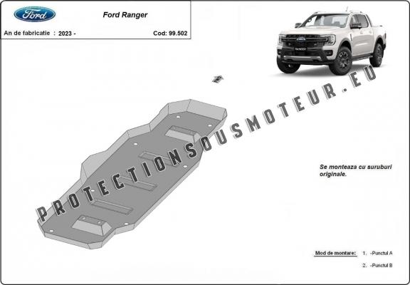 Protection de réservoir Ford Ranger (MB3G9A147CF; 2643728)