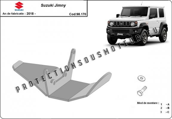 Protection du différentiel Suzuki Jimny