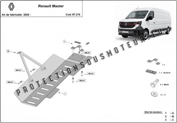 Protection EGR, system STOP&GO / convertisseur catalytique/cat lock Renault Master 4